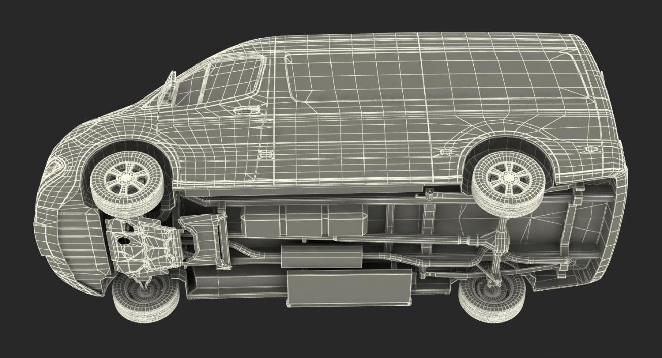 3D model Mercedes Sprinter Tourer Simple Interior