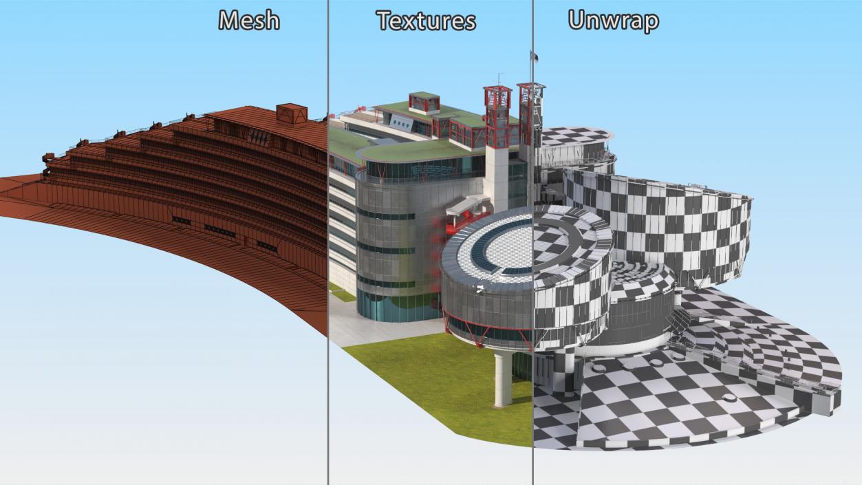 3D Commercial Buildings Collection 2 model