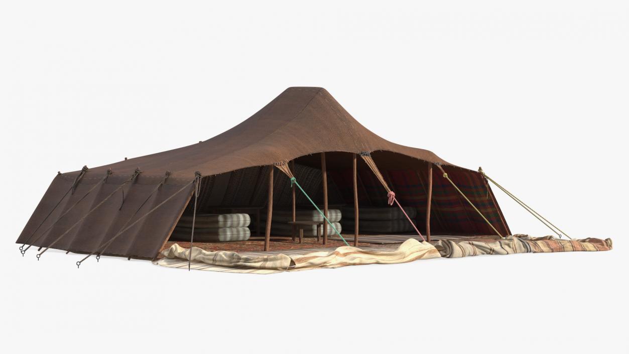 Traditional Bedouin Tent 3D model