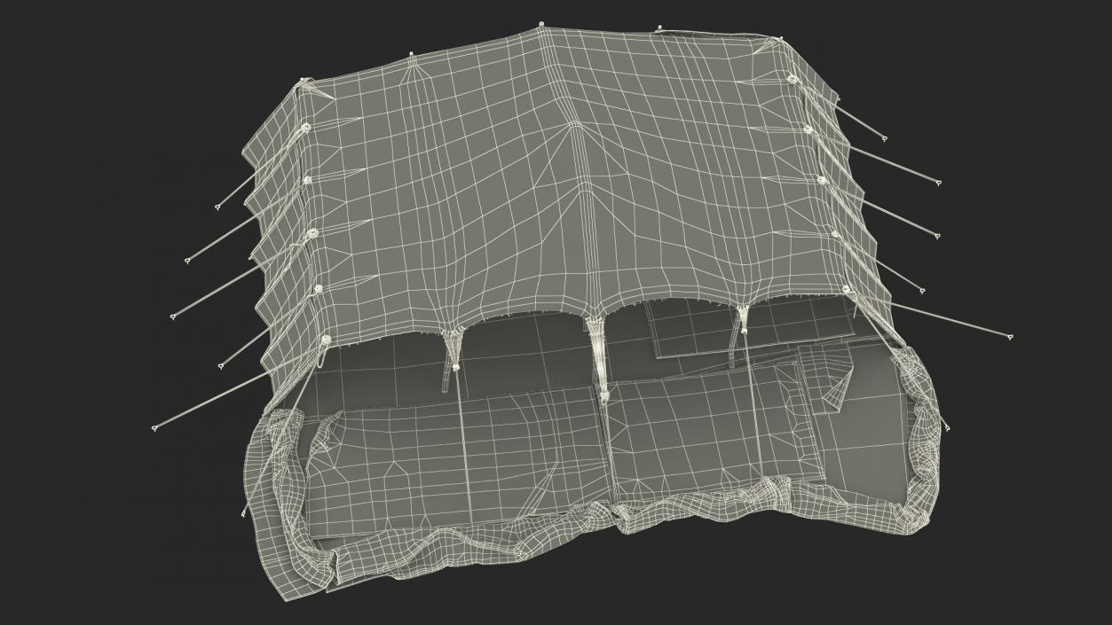 Traditional Bedouin Tent 3D model