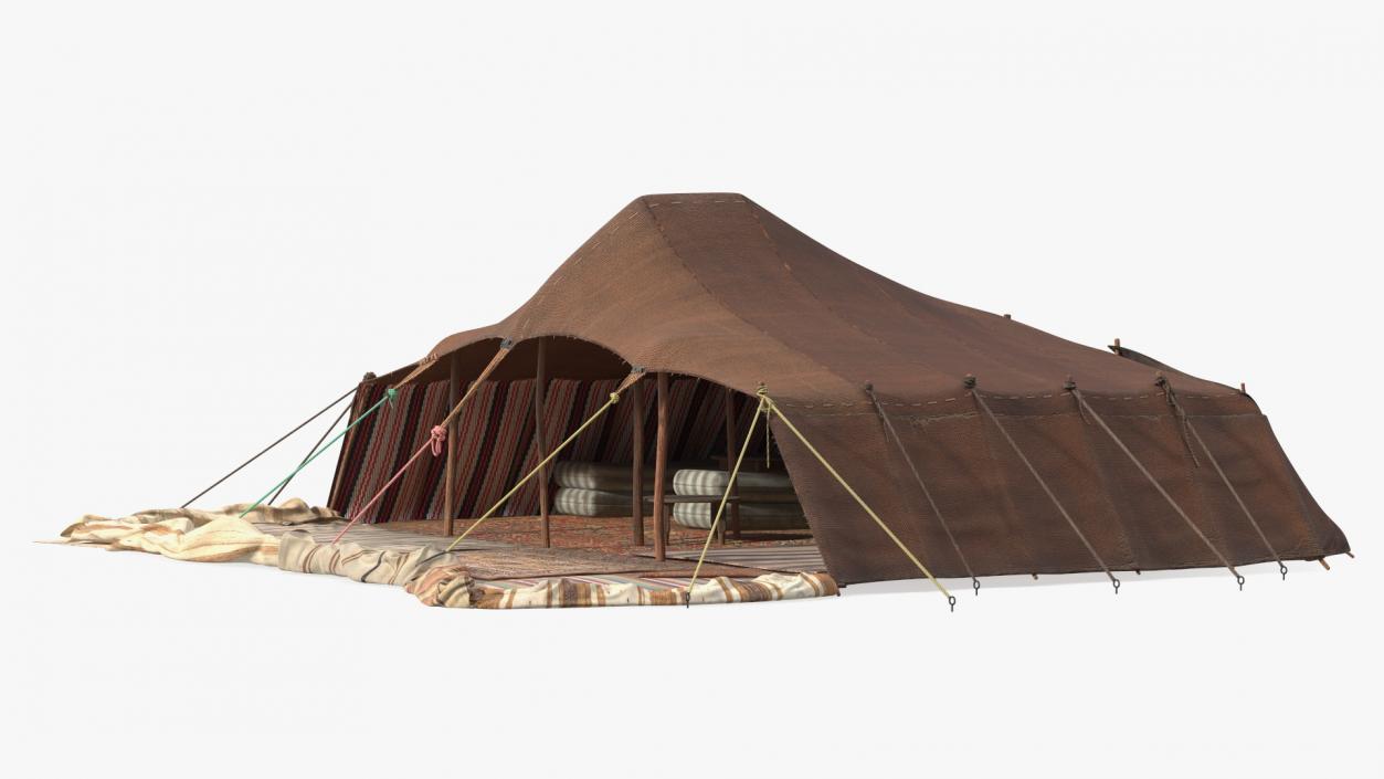 Traditional Bedouin Tent 3D model