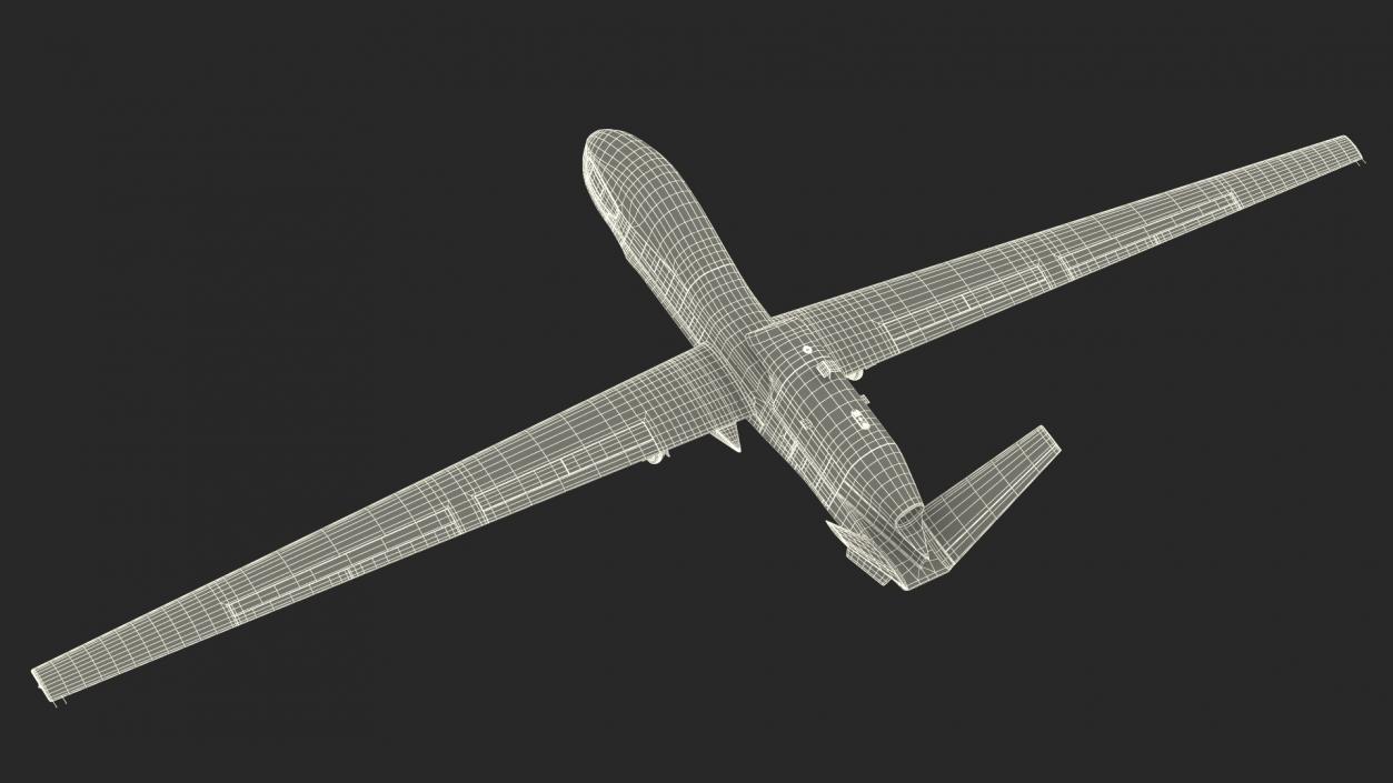 3D model Ground Surveillance Remotely Piloted Aircraft