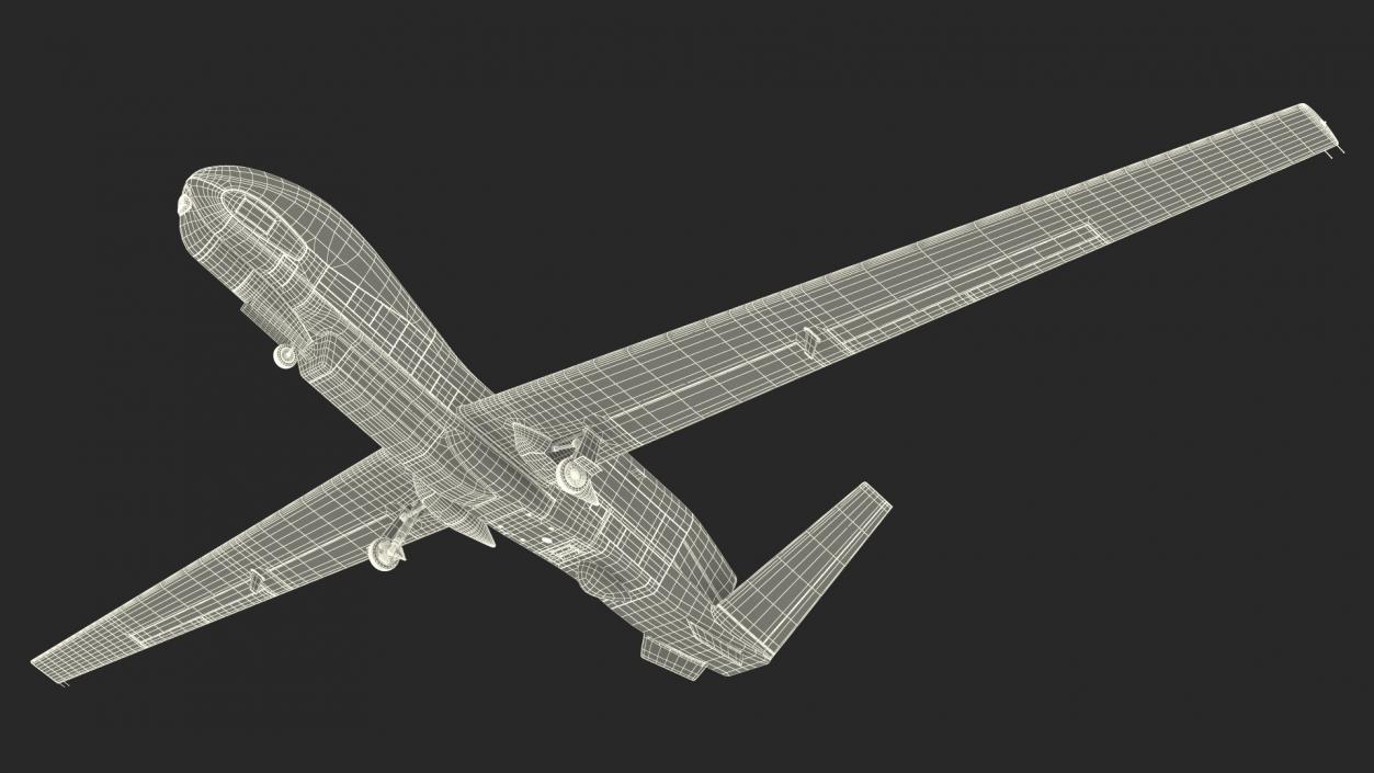 3D model Ground Surveillance Remotely Piloted Aircraft