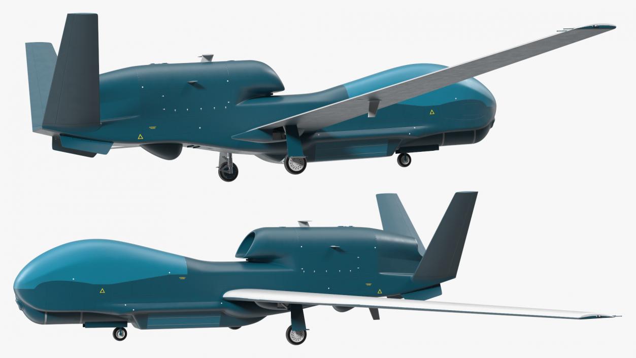 3D model Ground Surveillance Remotely Piloted Aircraft