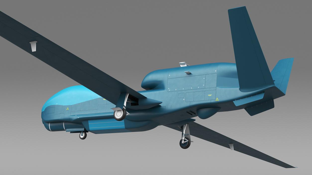 3D model Ground Surveillance Remotely Piloted Aircraft