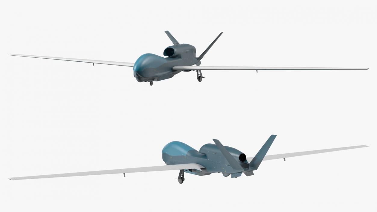 3D model Ground Surveillance Remotely Piloted Aircraft