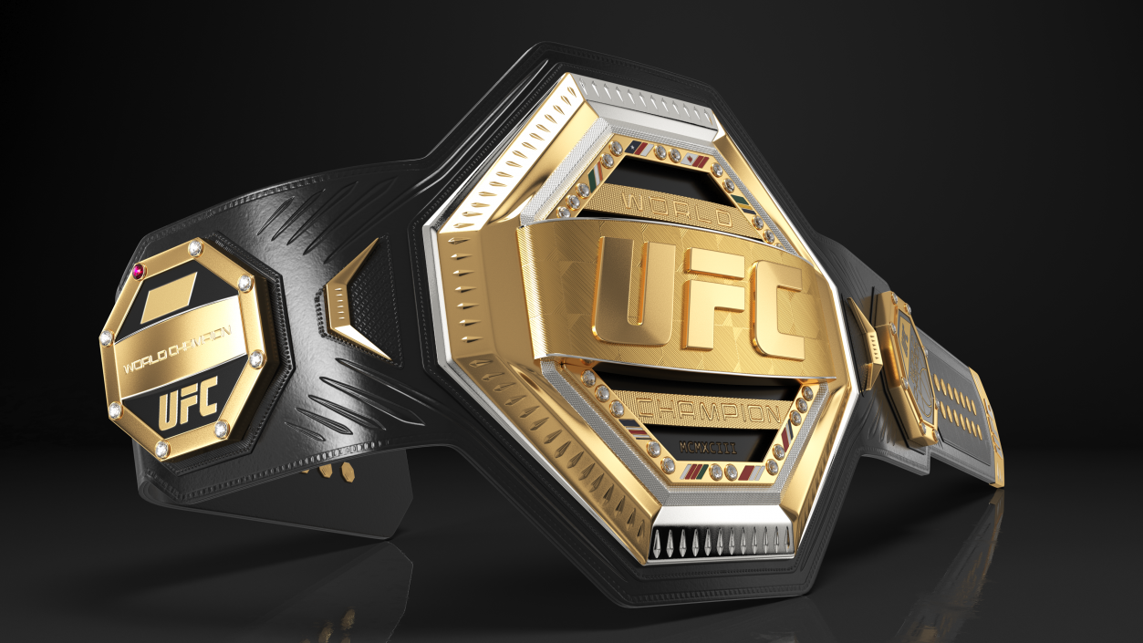 UFC Champion Belt 3D