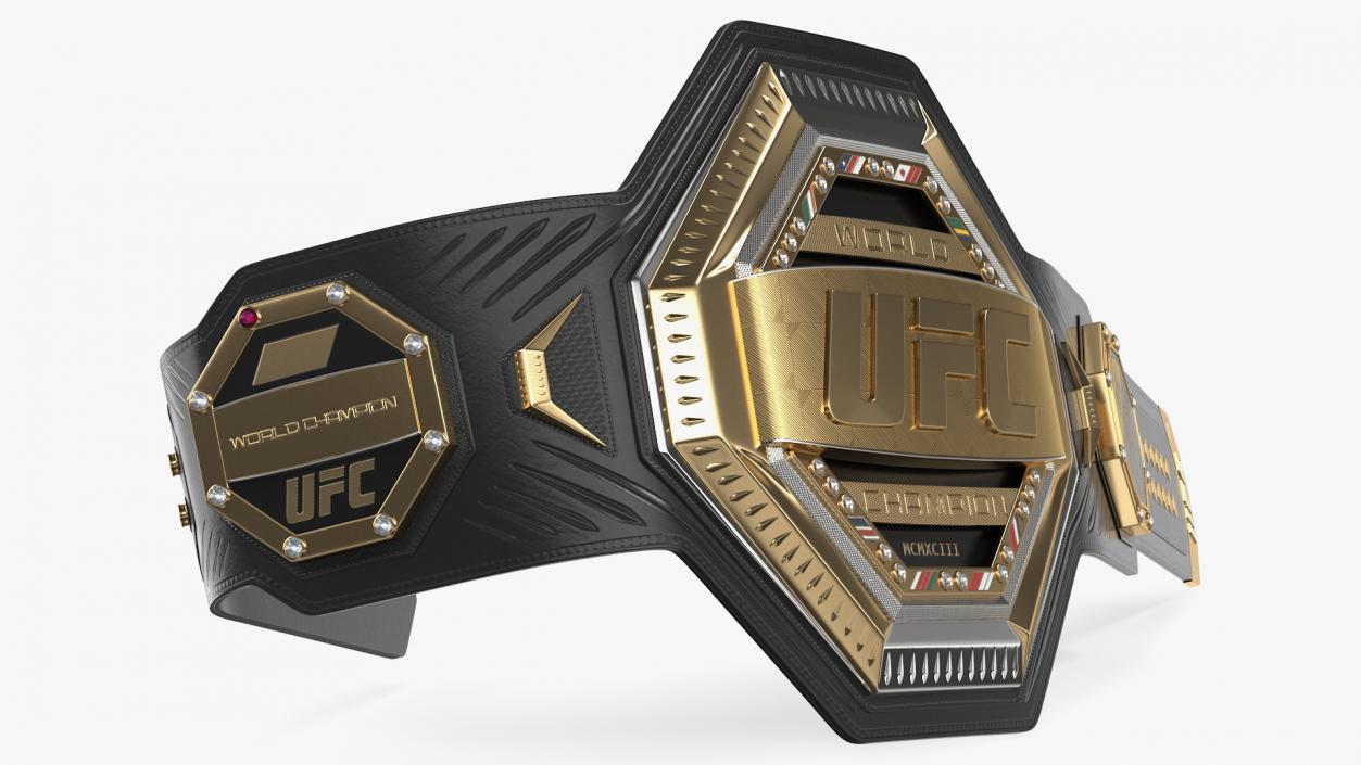 UFC Champion Belt 3D