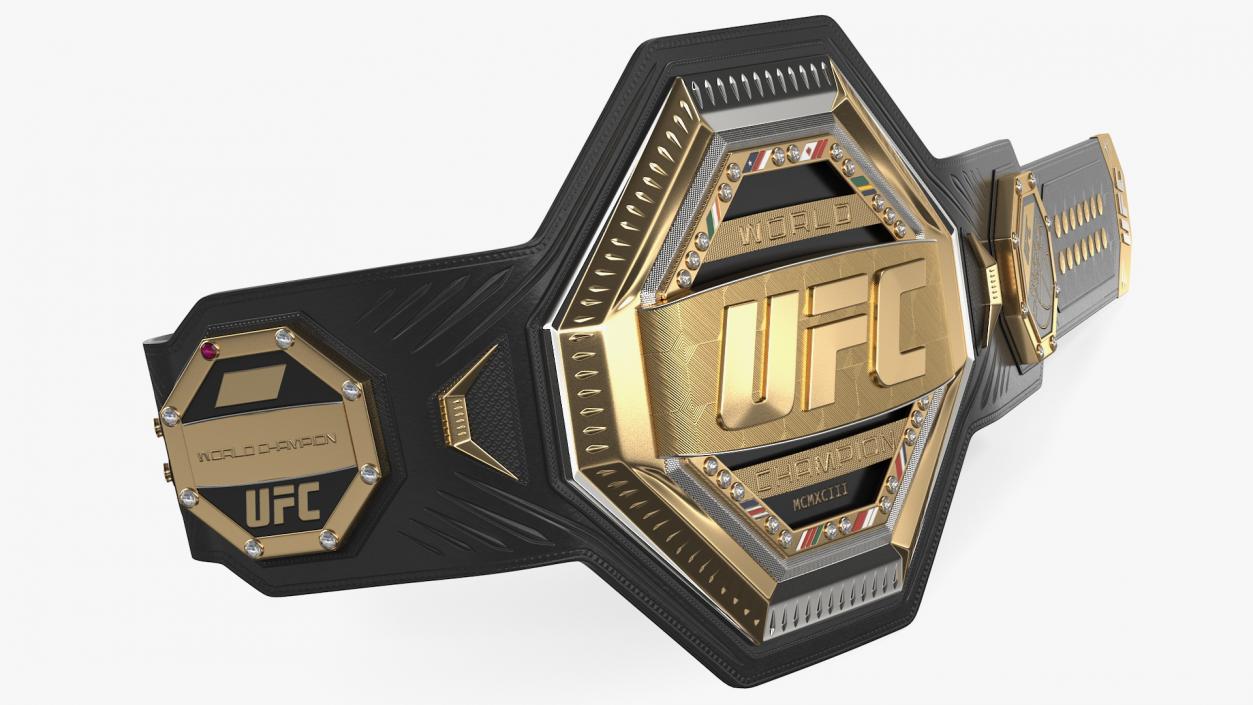 UFC Champion Belt 3D