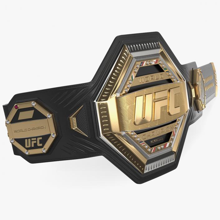UFC Champion Belt 3D
