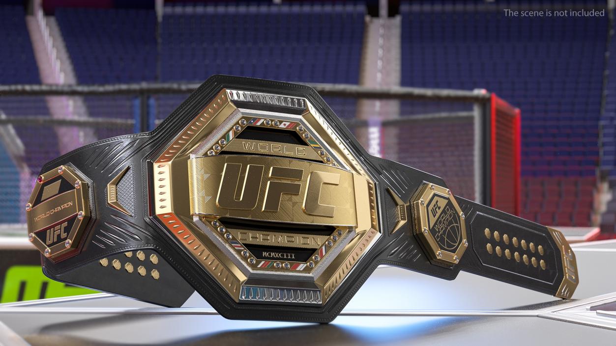 UFC Champion Belt 3D