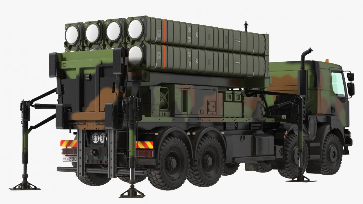 3D SAMP T Medium Range Air Defense Missile System