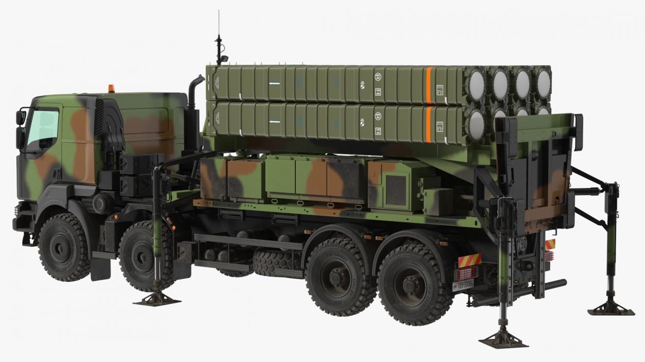 3D SAMP T Medium Range Air Defense Missile System