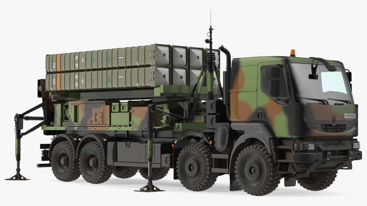 3D SAMP T Medium Range Air Defense Missile System