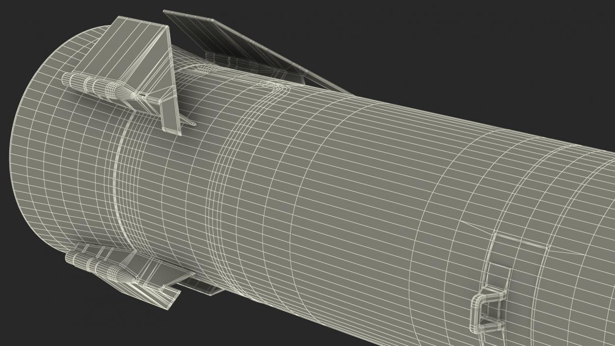 Hypersonic Missile AGM-183A ARRW 3D