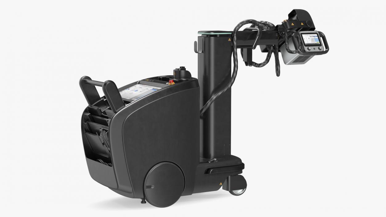 Portable X-Ray Black Rigged 3D