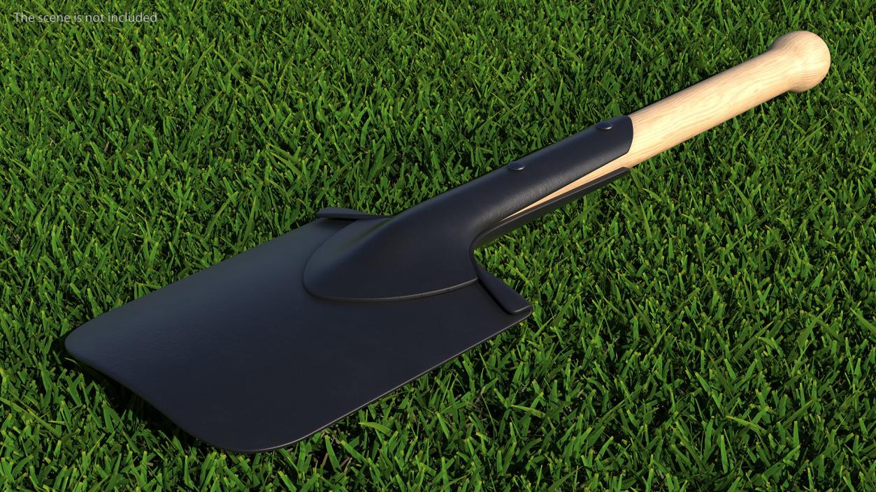 Military Sapper Shovels Collection 3D model