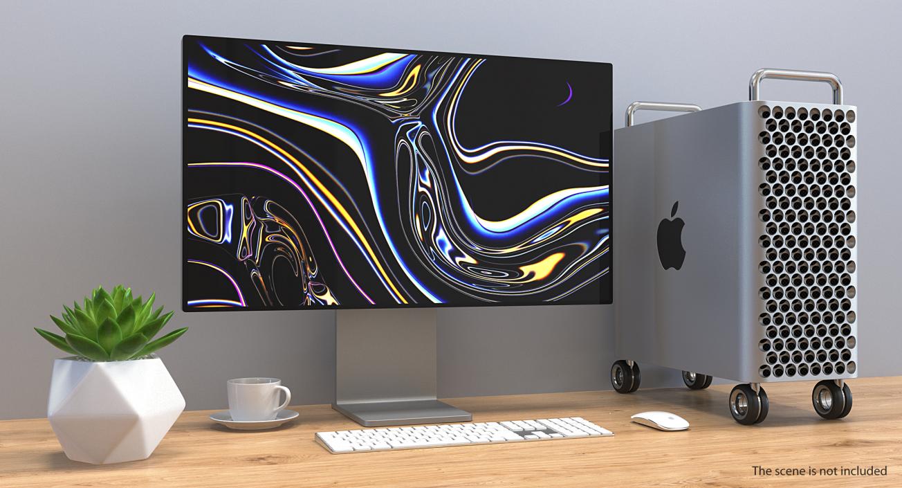 Mac Pro Wheels 2019 3D model