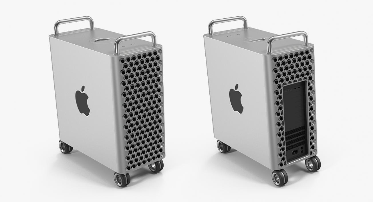 Mac Pro Wheels 2019 3D model