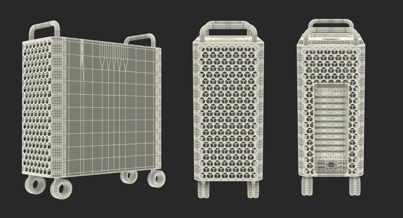 Mac Pro Wheels 2019 3D model