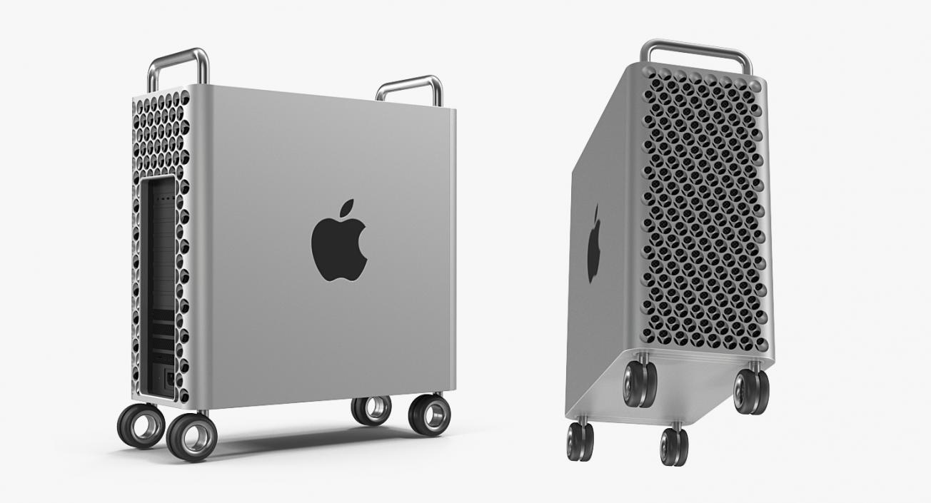 Mac Pro Wheels 2019 3D model