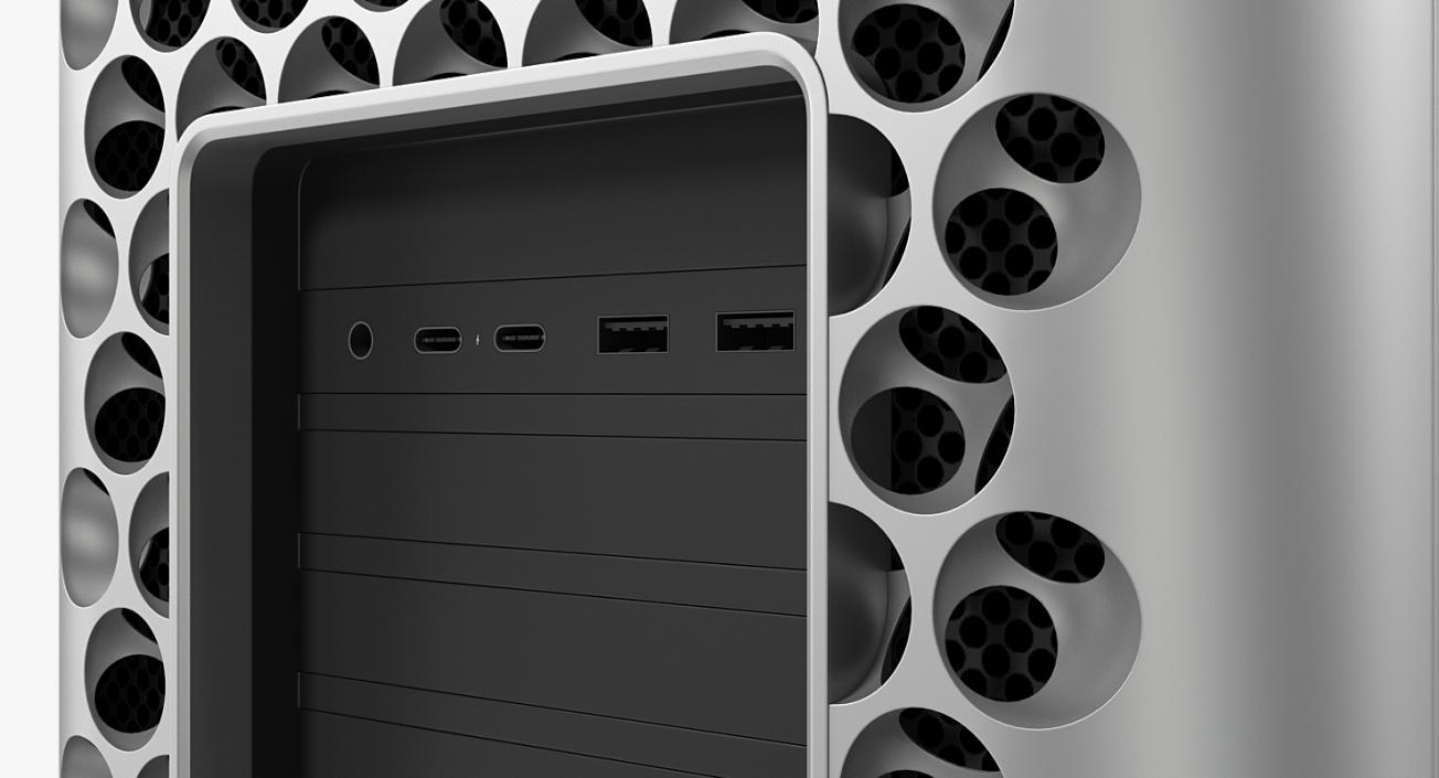 Mac Pro Wheels 2019 3D model