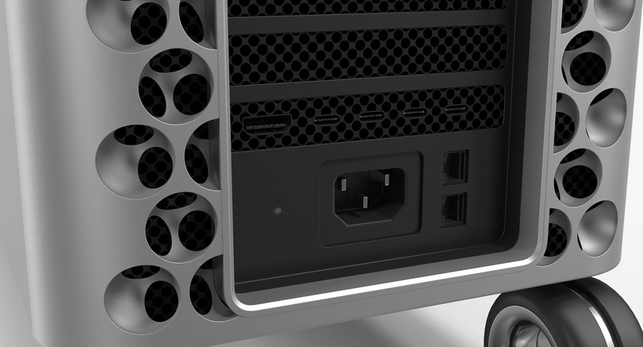 Mac Pro Wheels 2019 3D model