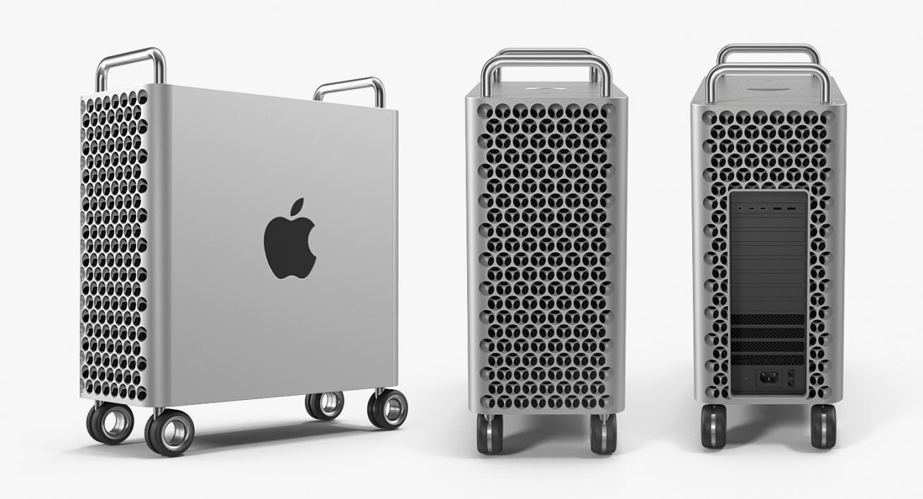 Mac Pro Wheels 2019 3D model