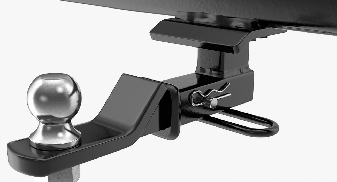 Trailer Hitch Receiver 3D