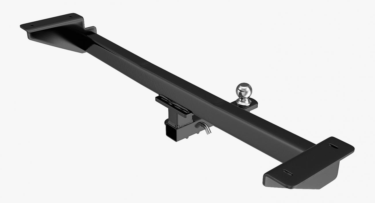 Trailer Hitch Receiver 3D