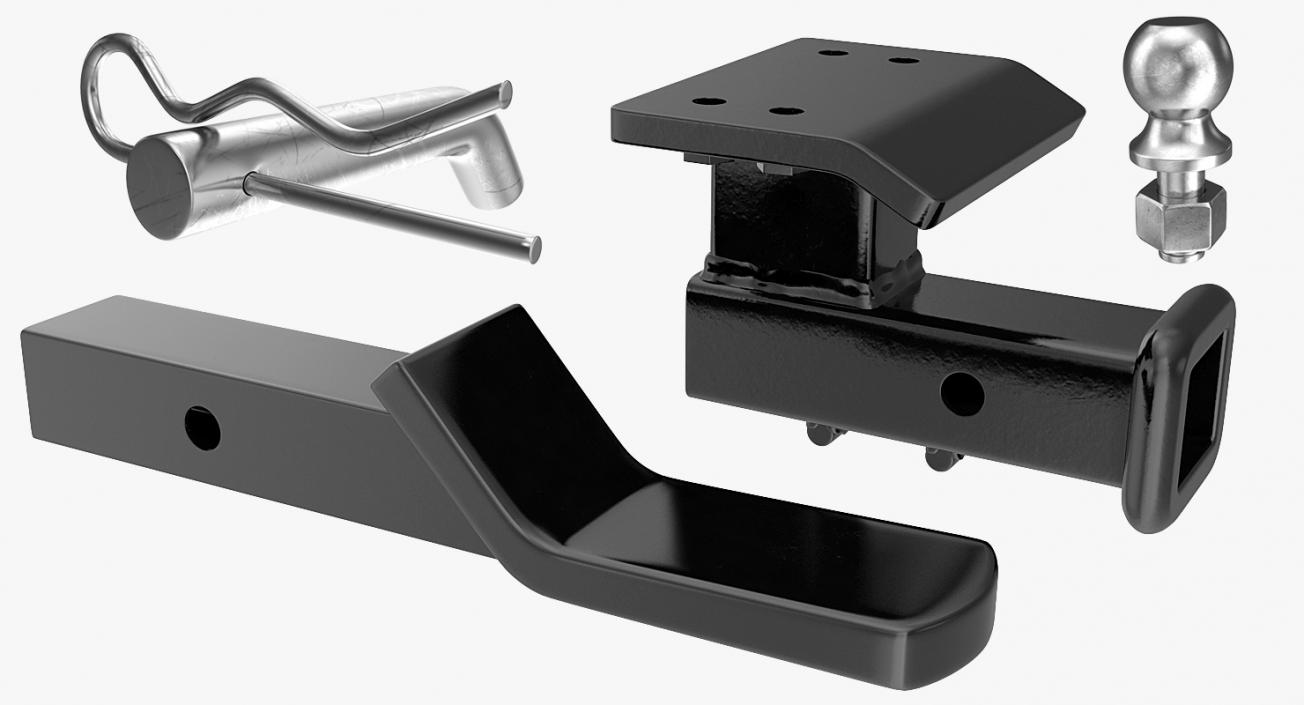 Trailer Hitch Receiver 3D