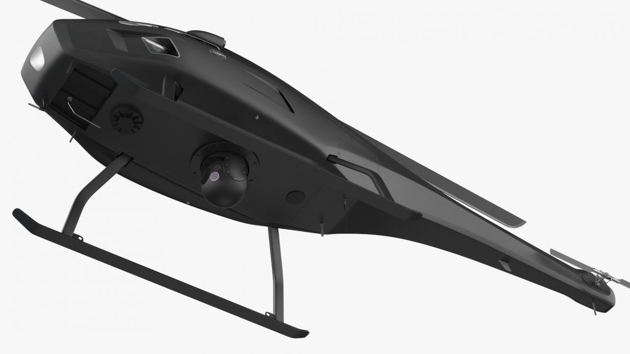 3D UAV Helicopter Rigged