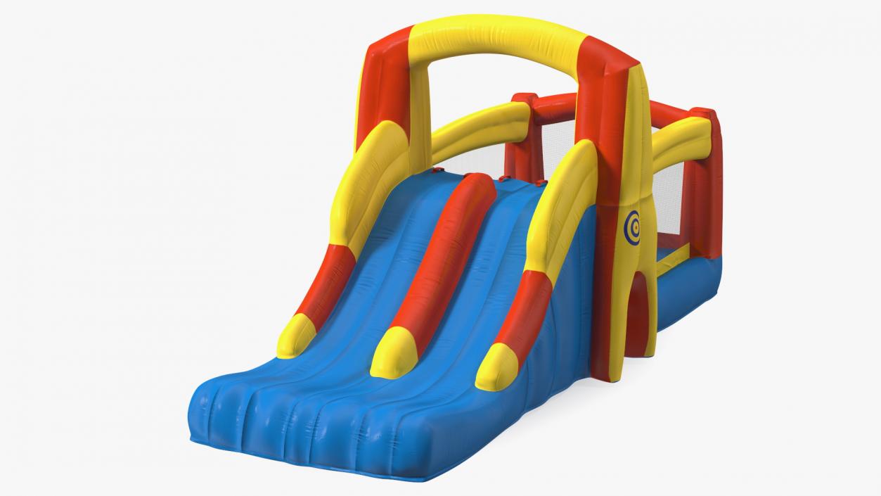 3D model Kids Sliding Jump Bouncer