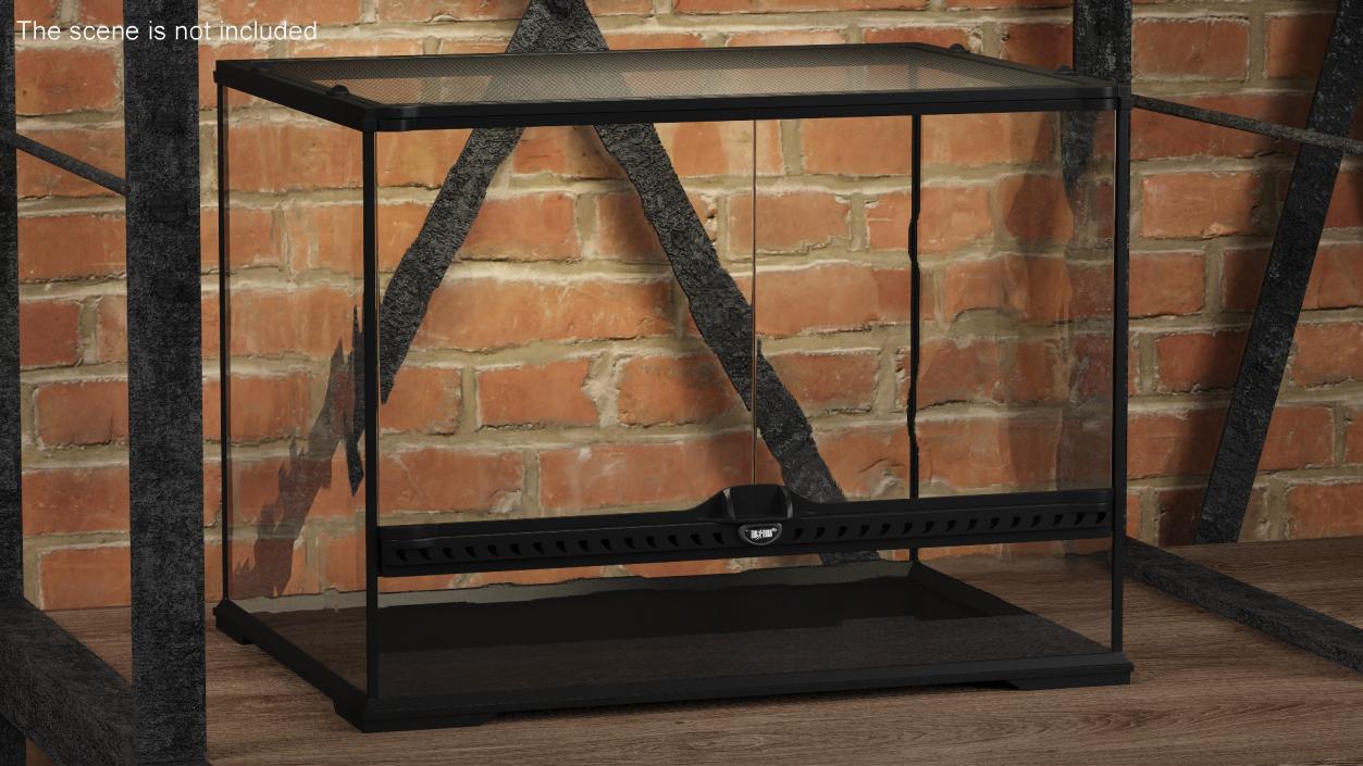 Medium Size Terrarium Empty 3D