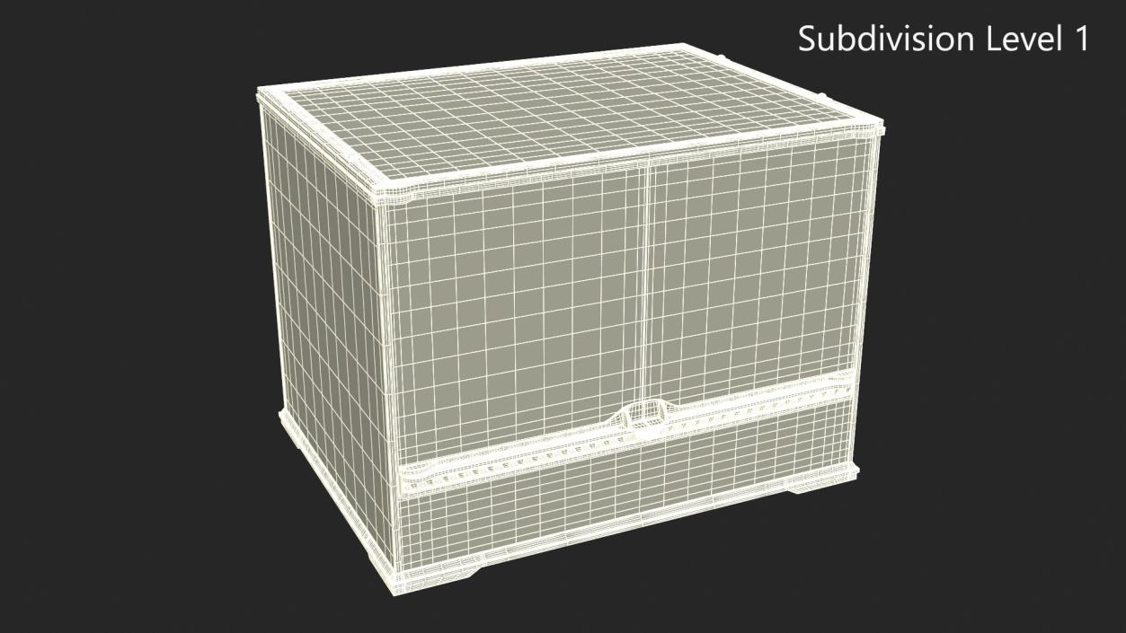 Medium Size Terrarium Empty 3D