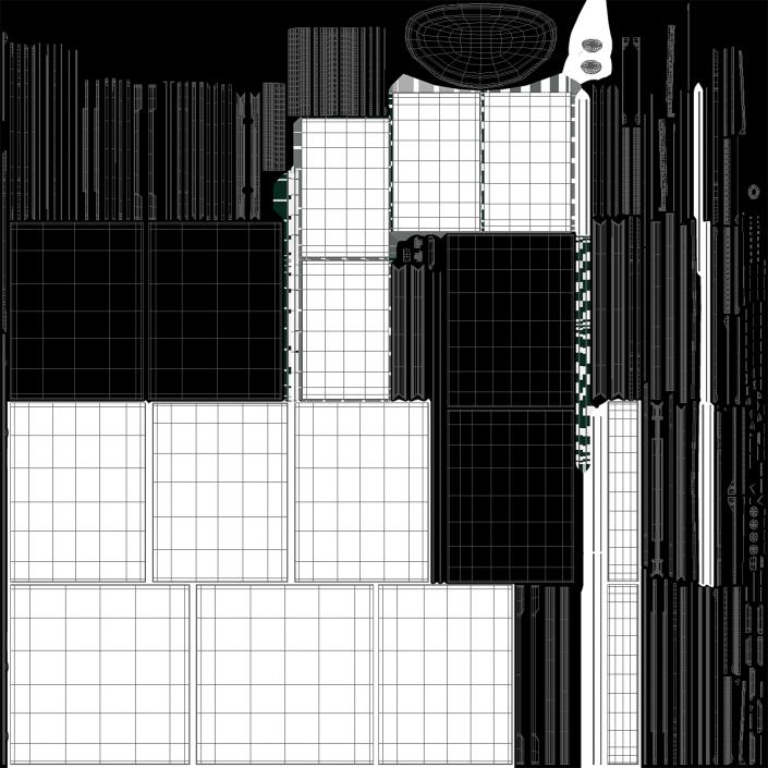 Medium Size Terrarium Empty 3D