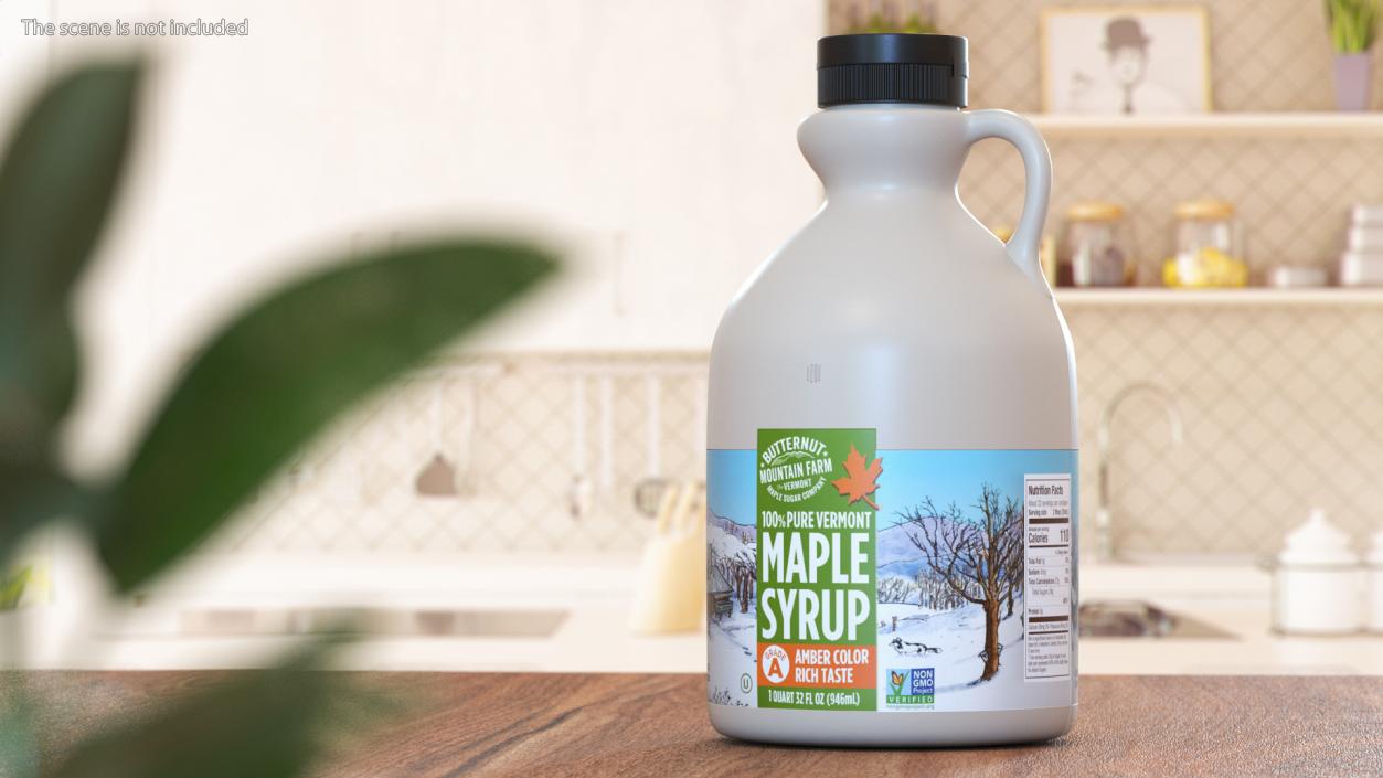 3D Vermont Maple Syrups Collection