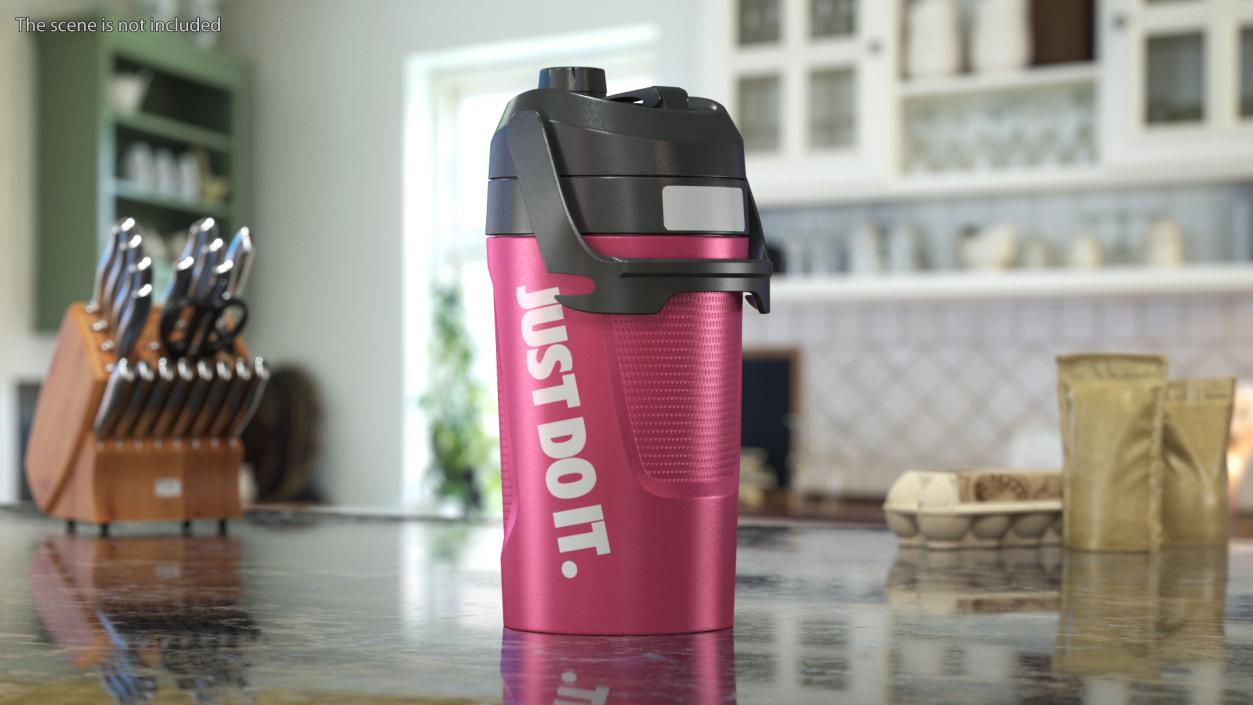 3D Pink Nike 40oz Fuel Jug model