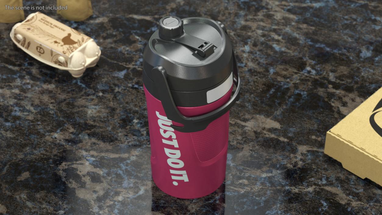 3D Pink Nike 40oz Fuel Jug model