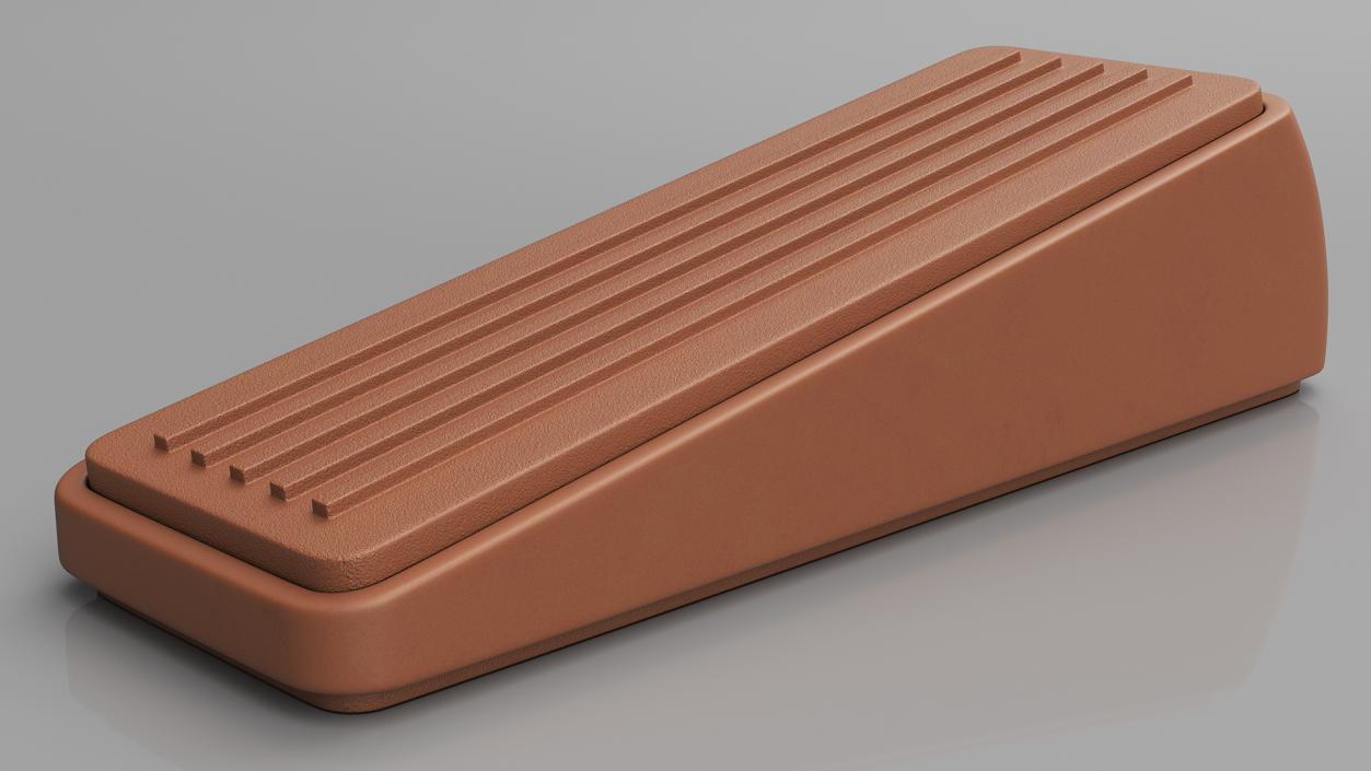 3D Door Wedge Brown