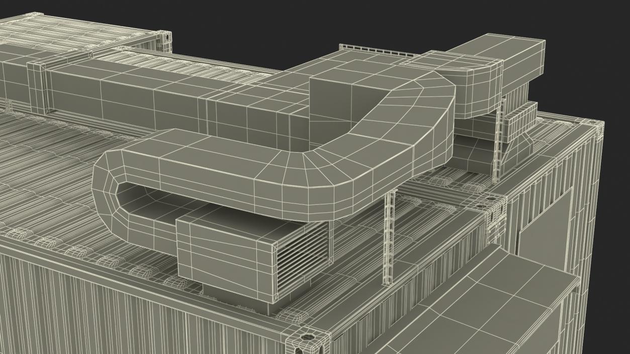 3D Modular Healthcare Facilities Corpus 2 model