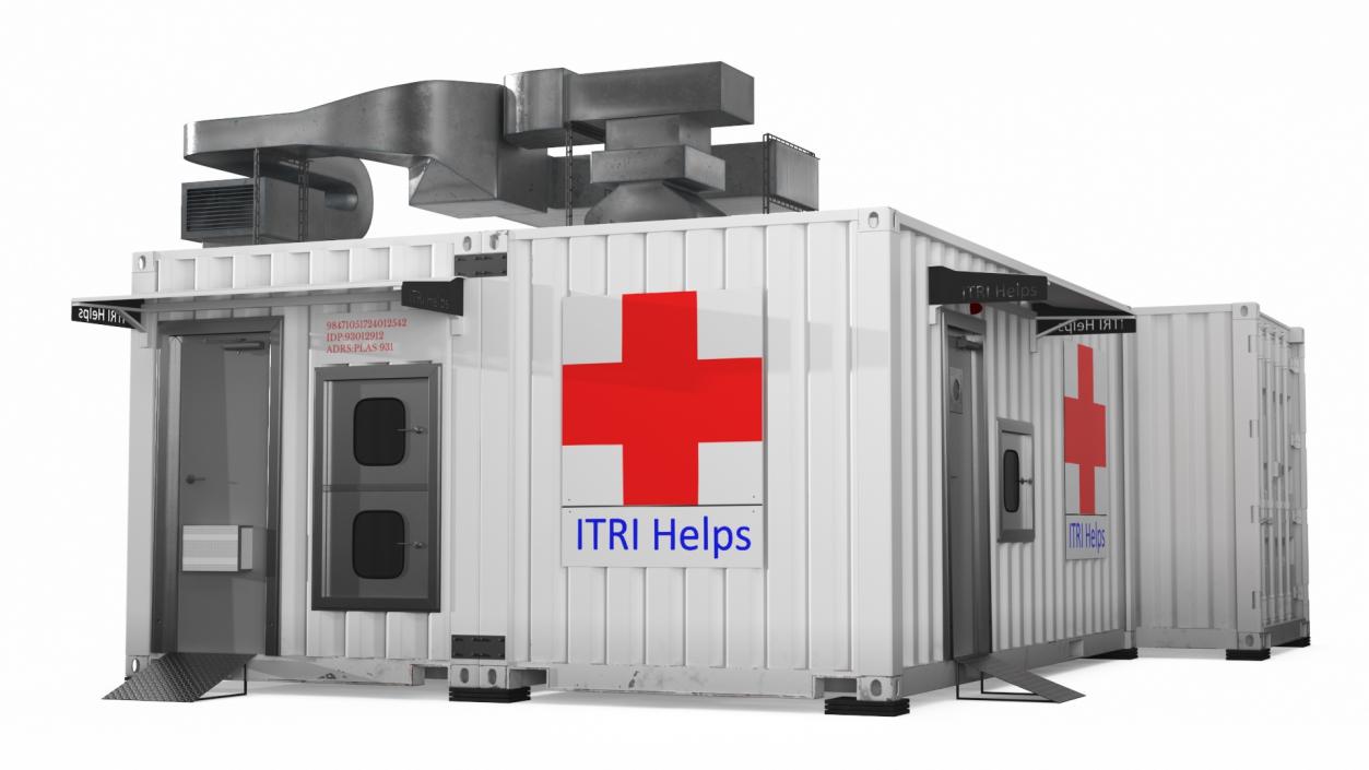 3D Modular Healthcare Facilities Corpus 2 model