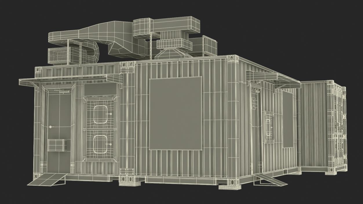 3D Modular Healthcare Facilities Corpus 2 model