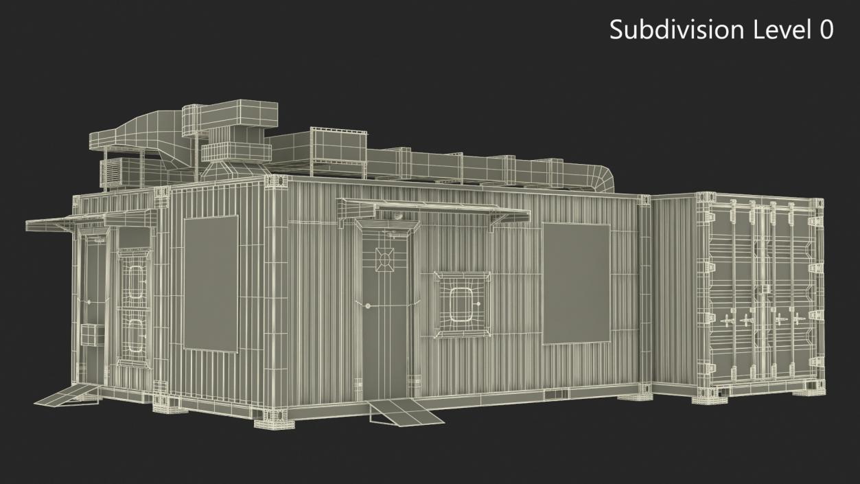 3D Modular Healthcare Facilities Corpus 2 model