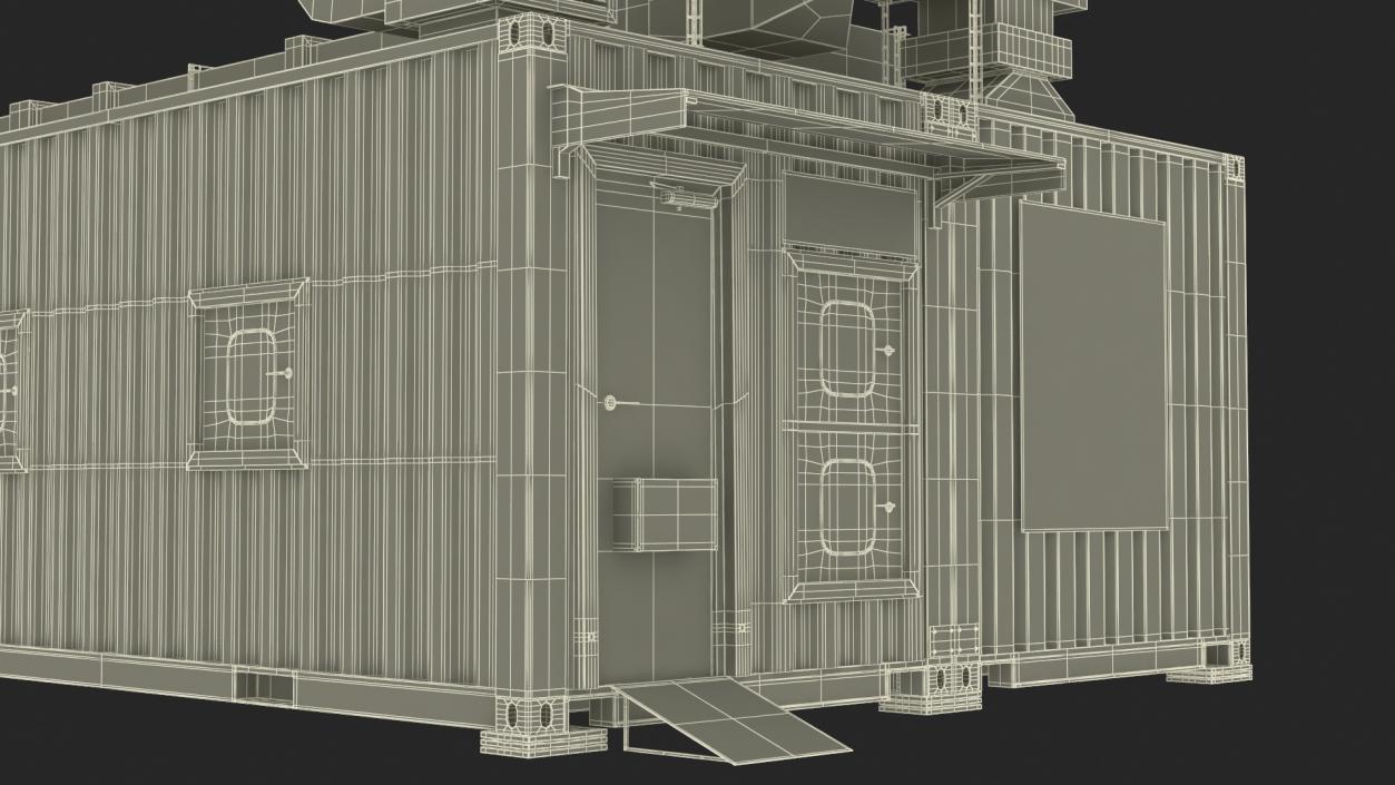 3D Modular Healthcare Facilities Corpus 2 model