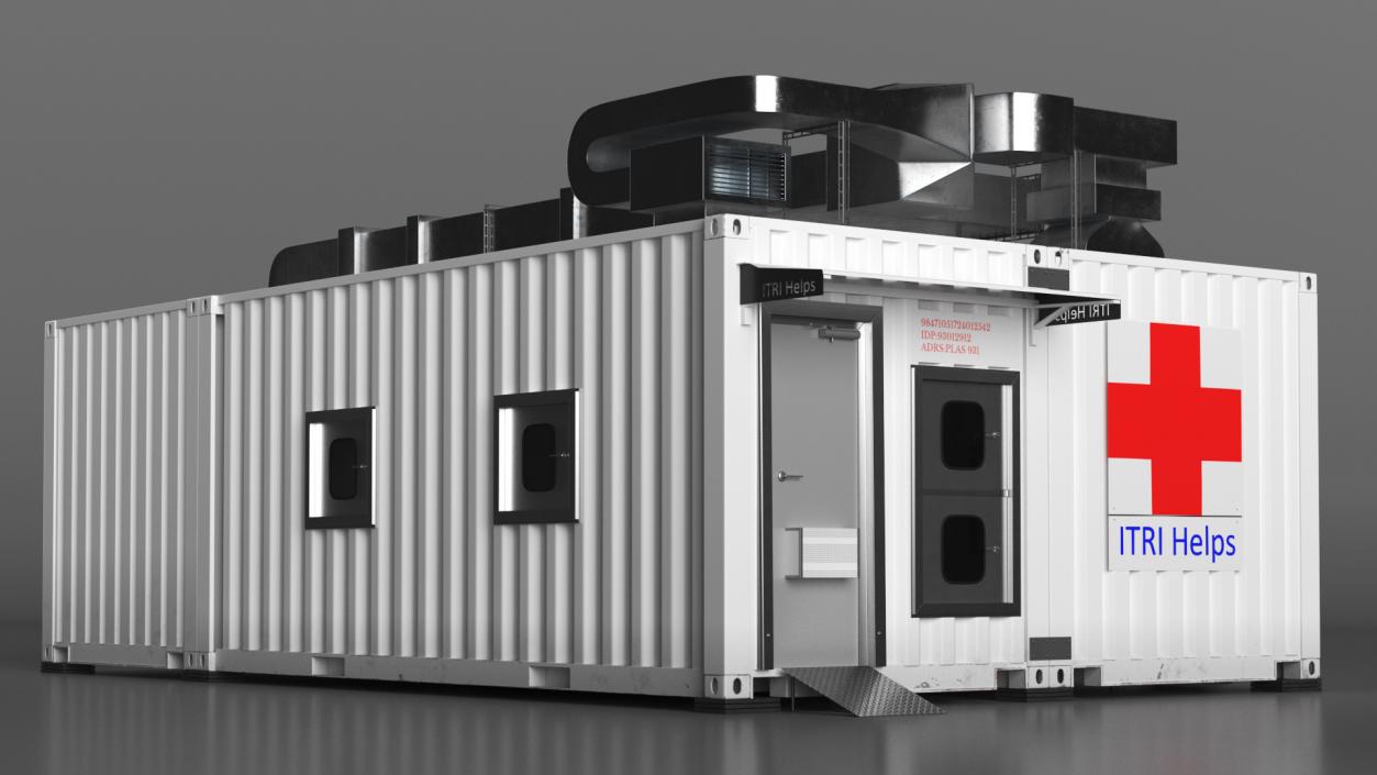 3D Modular Healthcare Facilities Corpus 2 model