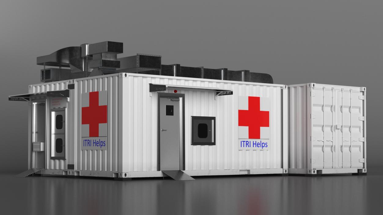 3D Modular Healthcare Facilities Corpus 2 model