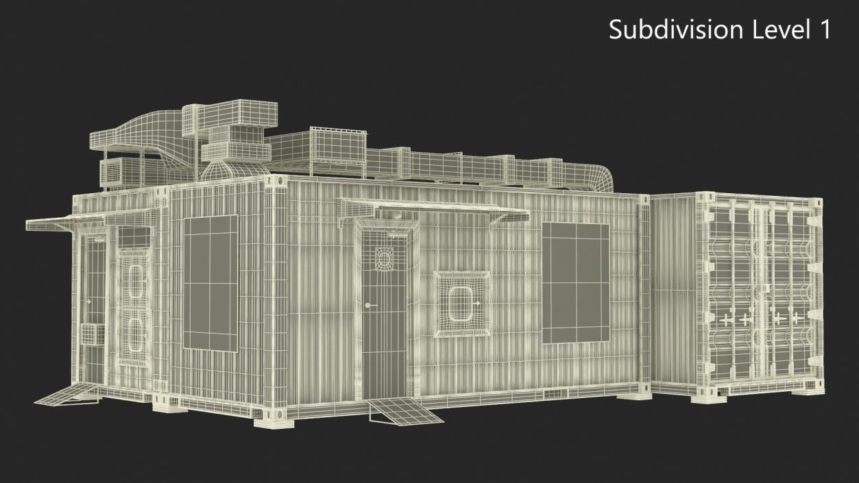 3D Modular Healthcare Facilities Corpus 2 model