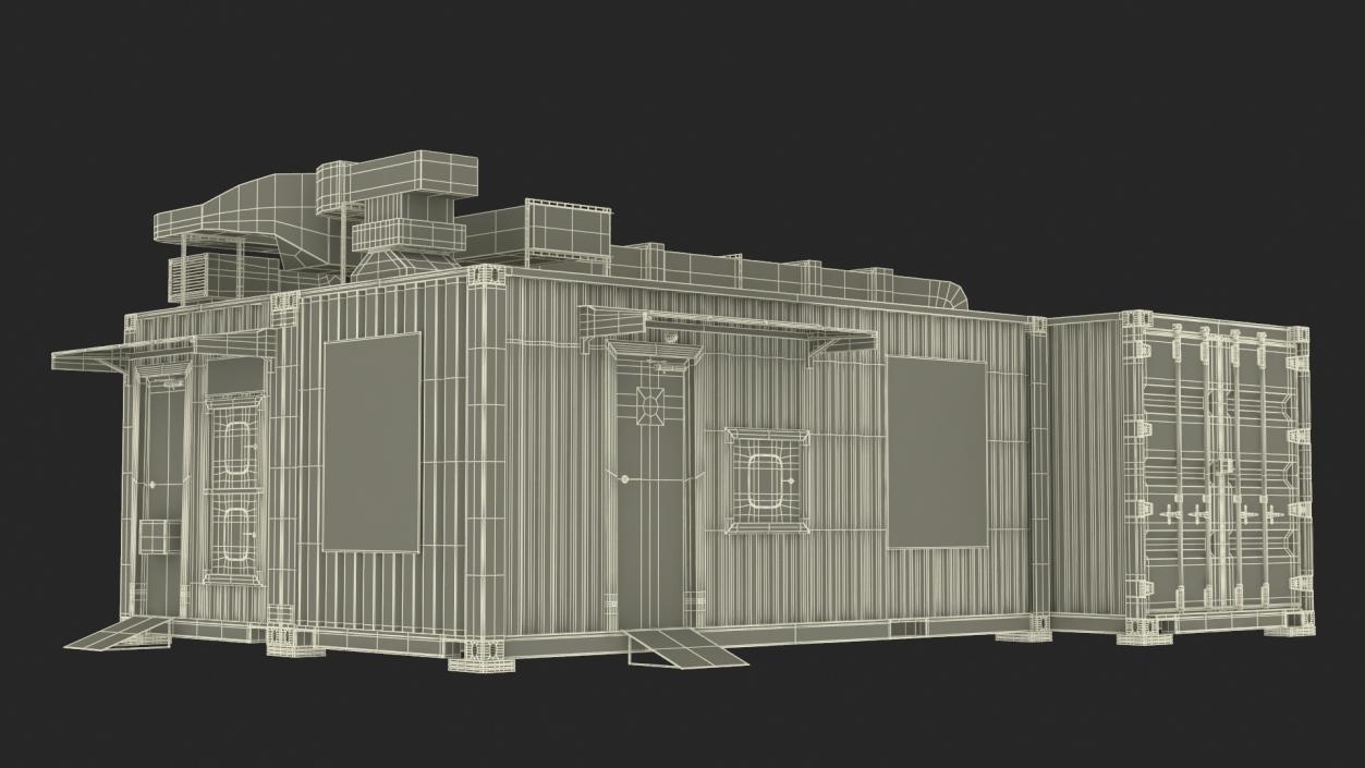 3D Modular Healthcare Facilities Corpus 2 model