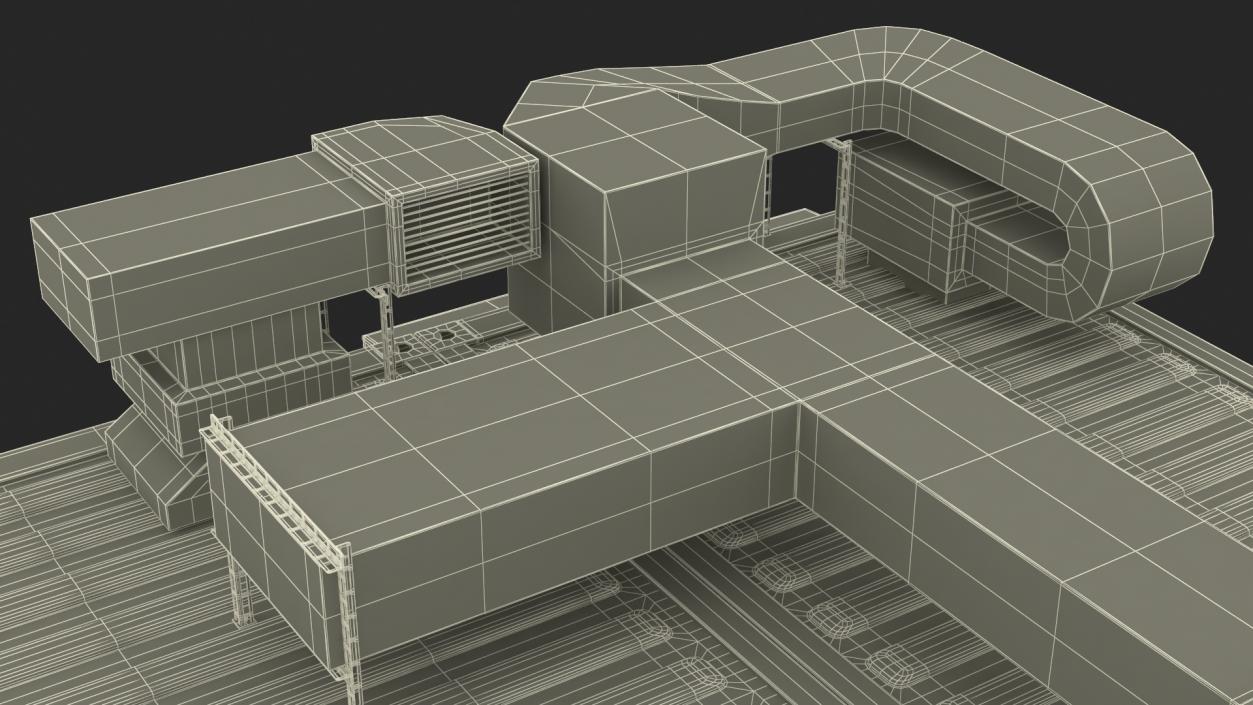 3D Modular Healthcare Facilities Corpus 2 model